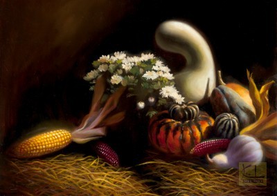 Autumn's gift   16"x20"