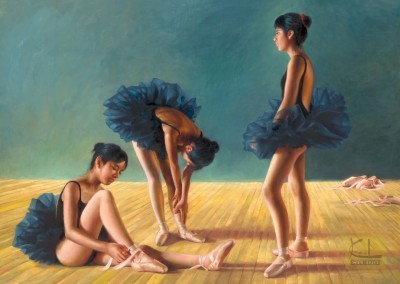 Three Dancers  30"x40"