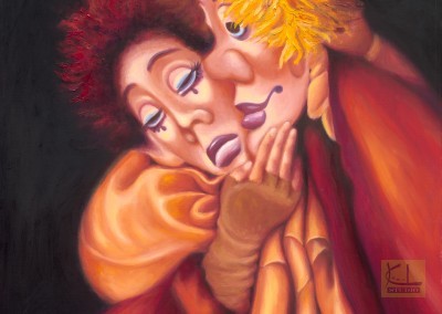 Dual Emotions  30"x24"