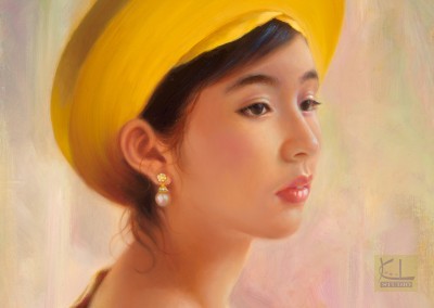 Portrait of a girl II  16"x12"