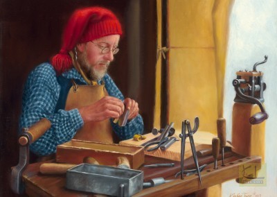 Whistle Maker  14"x18"