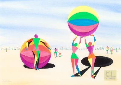 Beach Ball  22.5"x 28"