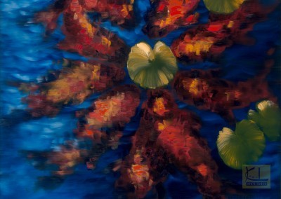 Water Flower  48"x36"