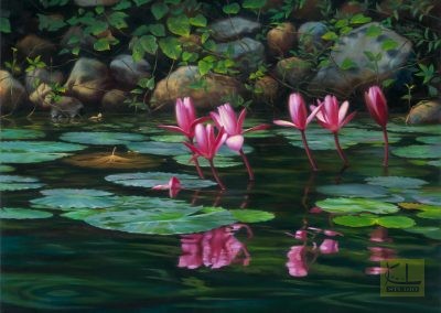 Water Lilies  30"x40"